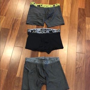 Lot of 3 med under armour boxerjocks boxer briefs